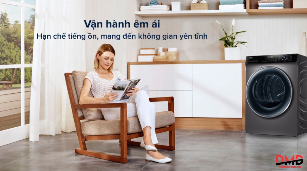 Máy sấy bơm nhiệt Aqua 10 kg AQH-H1000H PS