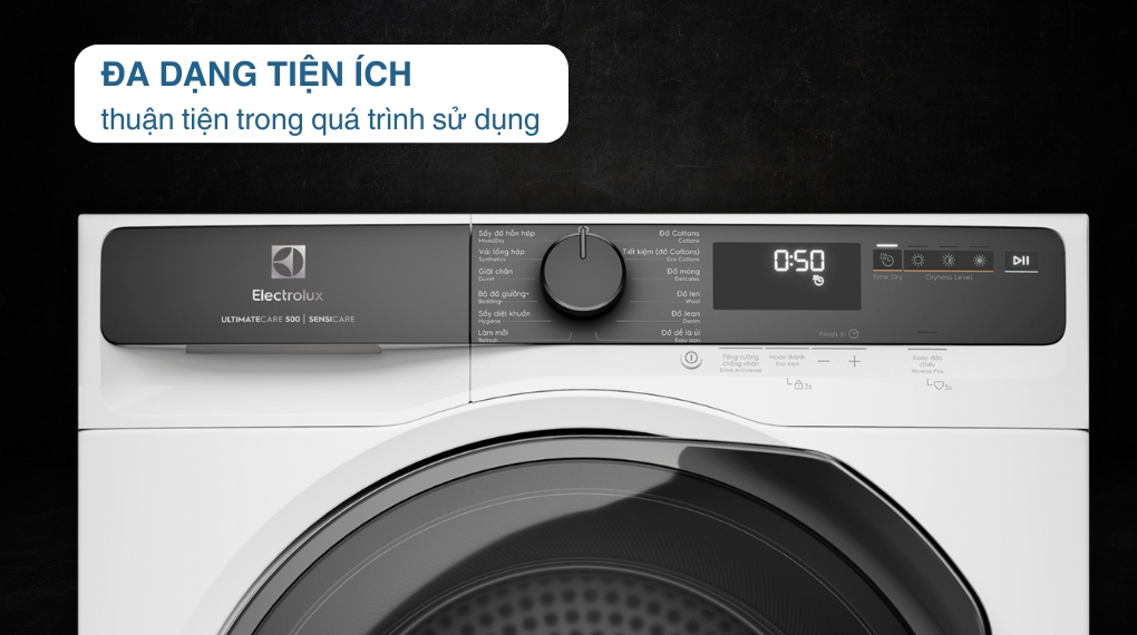 Máy sấy bơm nhiệt Electrolux 8 kg EDH803J5WC