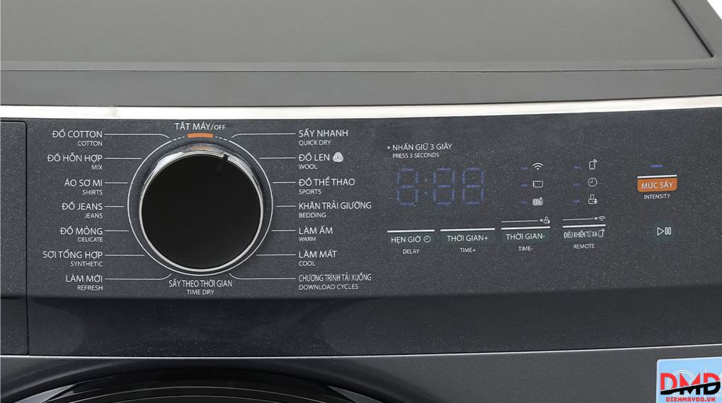 Máy sấy bơm nhiệt Toshiba 8 kg TD-T21B90HWV(MG)