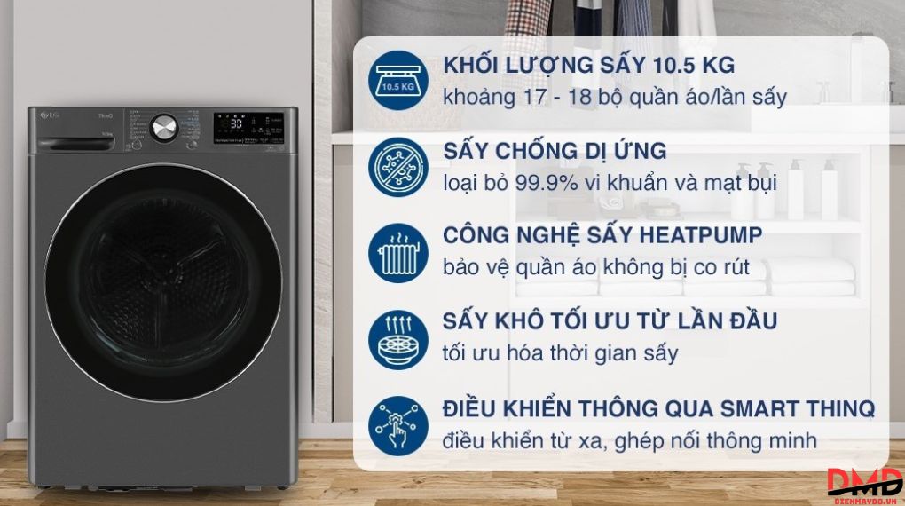 Máy sấy bơm nhiệt và thông hơi khác nhau gì