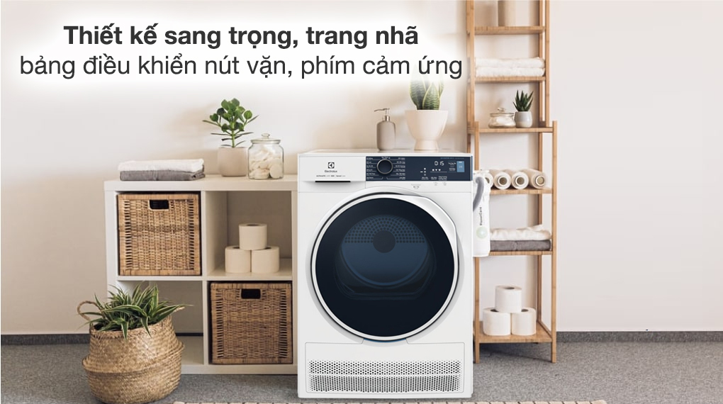 Máy sấy ngưng tụ Electrolux 8 kg EDC804P5WB