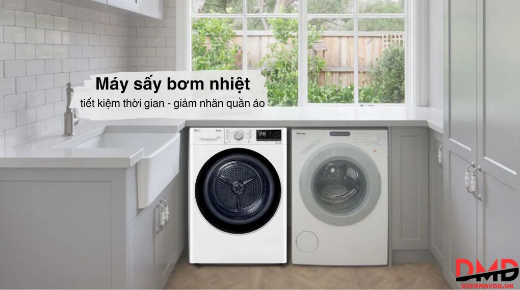 Máy sấy quần áo LG