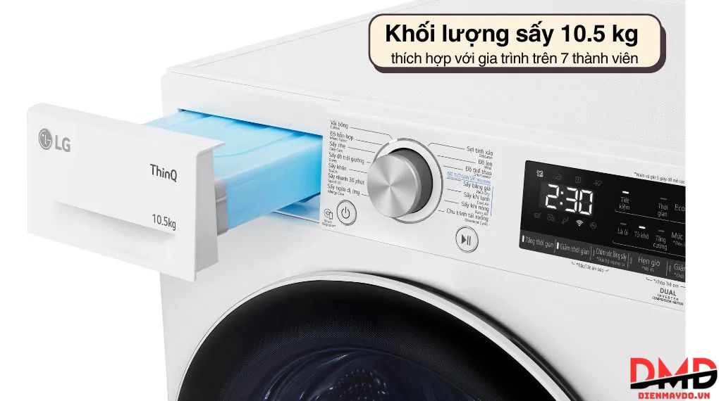 Máy sấy quần áo LG