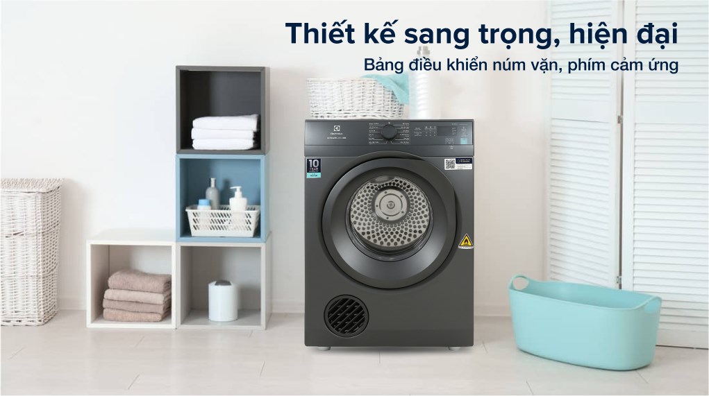 Máy sấy quần áo Electrolux 8.5 kg EDV854N3SB