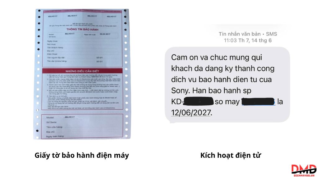 Mua điện máy chính hãng cần kiểm tra giấy tờ gì?