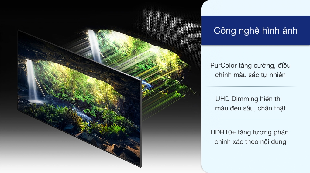 Smart Tivi Samsung 4K 65 inch UA65AU7700