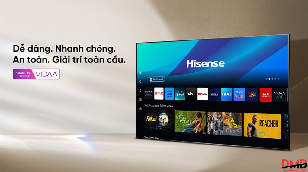 Smart Tivi Hisense 4K 43 inch 43A6Q