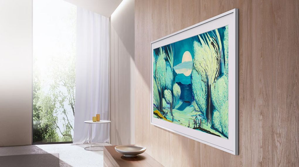 Smart Tivi Khung Tranh The Frame QLED Samsung Vision AI 4K 55 inch QA55LS03F