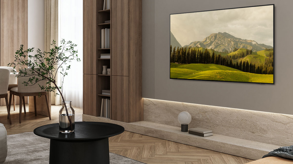 Smart Tivi OLED Samsung 4K AI 77 inch QA77S85F