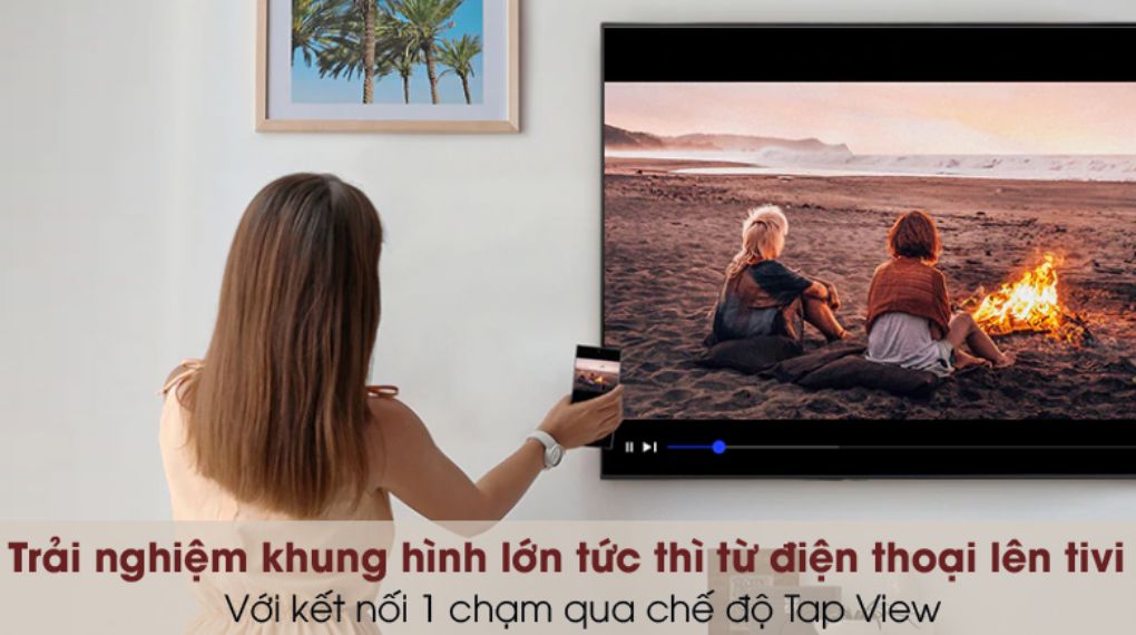Smart Tivi QLED 4K 43 inch Samsung QA43Q65A