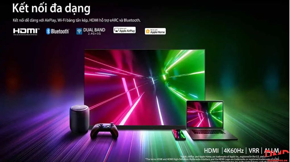 Smart Tivi QLED Toshiba AI 4K 43 inch 43M450RP