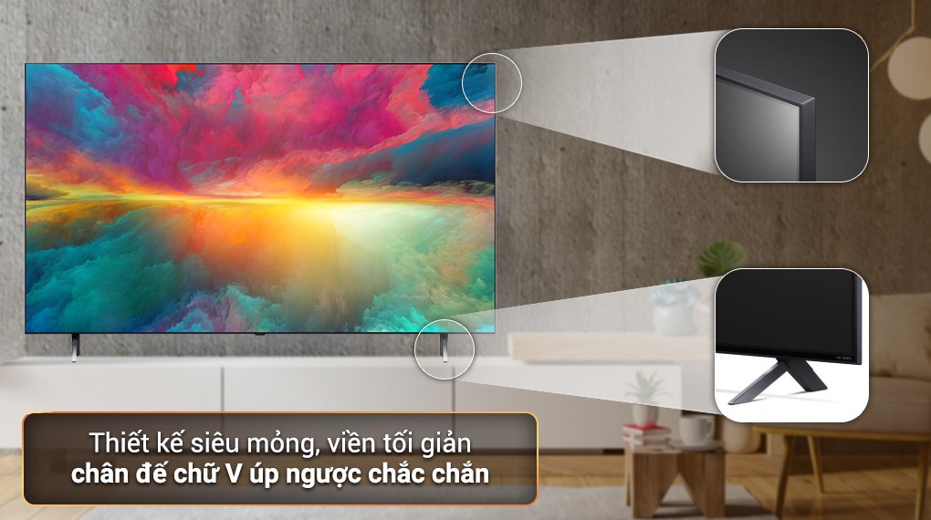 Smart Tivi QNED LG 4K 43 inch 43QNED75SRA