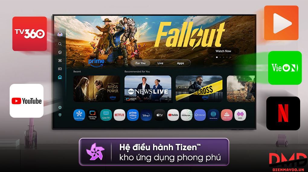 Smart Tivi Samsung Crystal UHD 4K 70 inch UA70U8000F