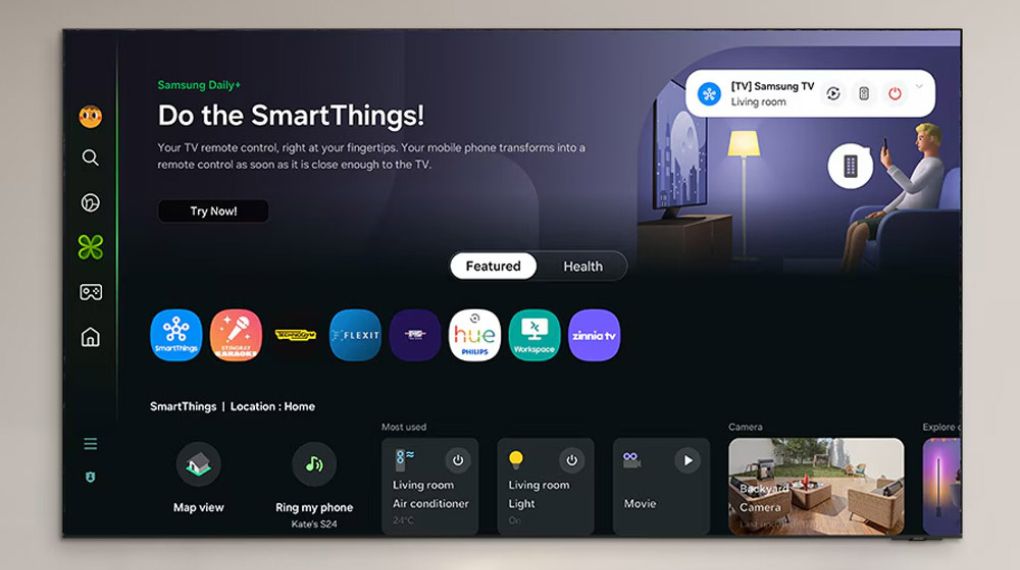Smart Tivi Samsung OLED Vision AI 4K 83 inch QA83S90F