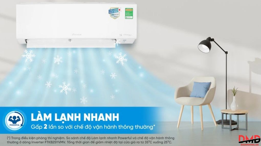 So sánh Panasonic RU9CKH-8D và Daikin ATKB25YVMV
