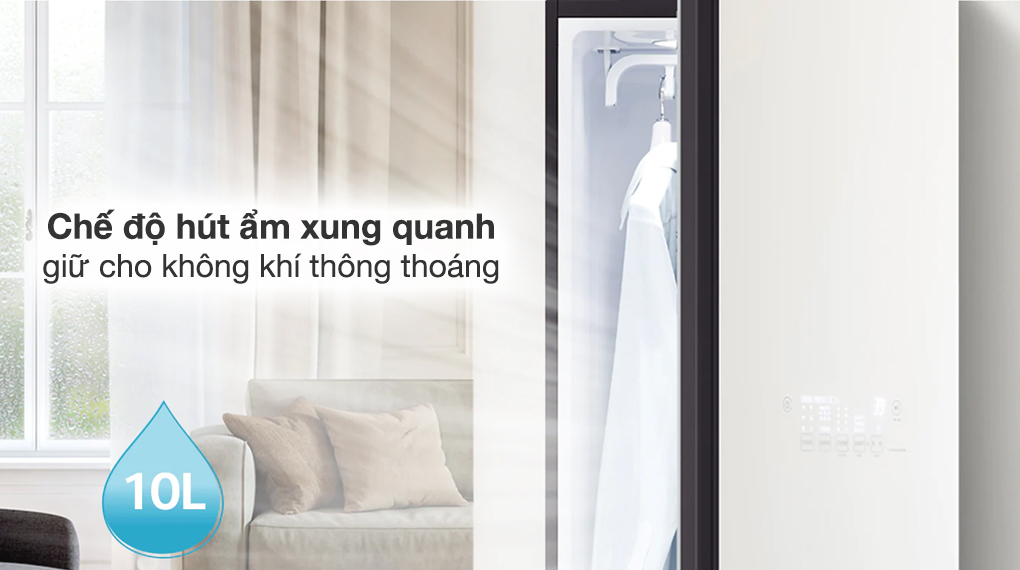 Tủ chăm sóc quần áo LG 5 móc S5BOC