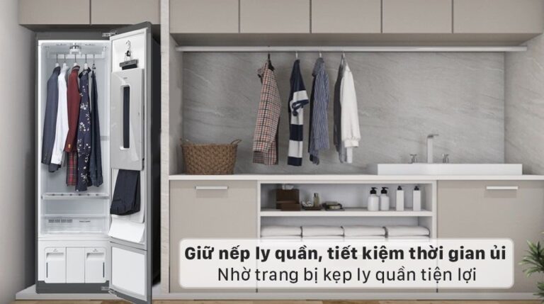 Tủ Chăm Sóc Quần Áo LG 5 móc SC5MBR80H