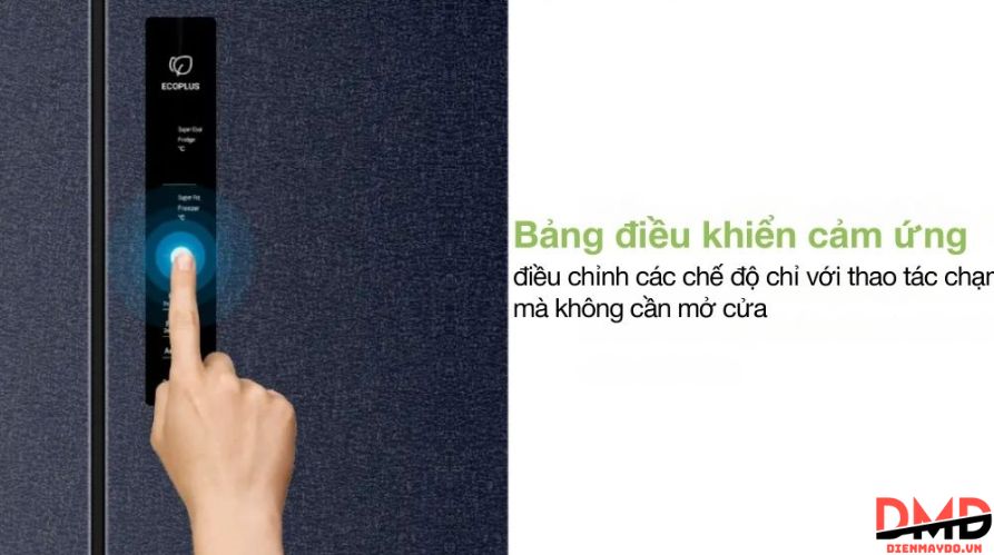 Tủ lạnh Aqua Inverter 410 lít Multi Door AQR-M466XA(CBC)