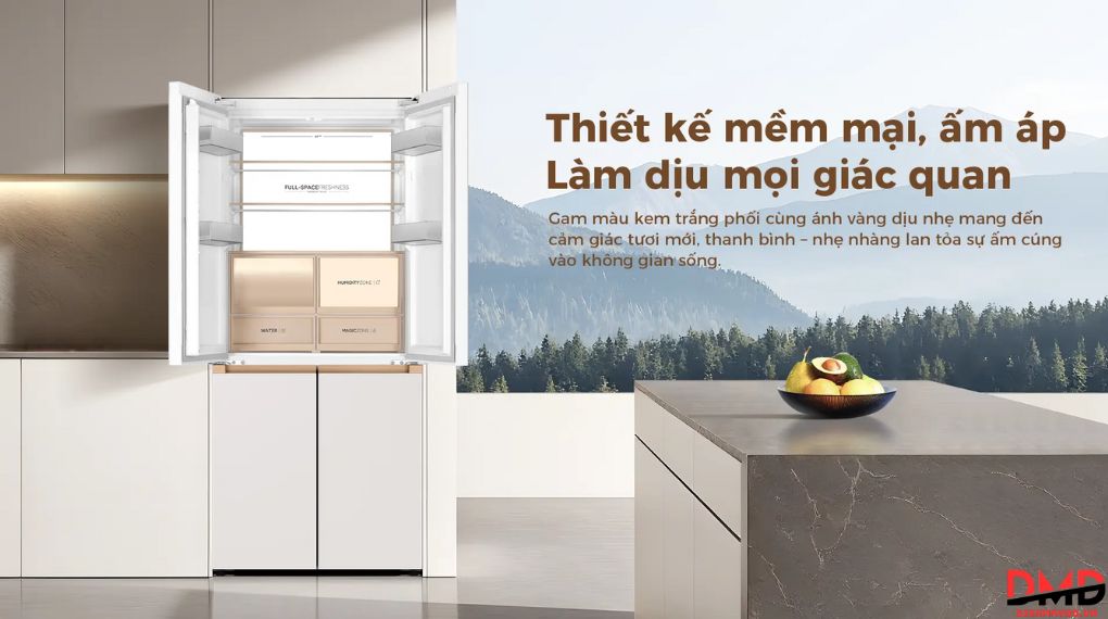 Tủ lạnh Aqua Inverter 508 lít Multi Door AQR-MA580XA(MC)U1