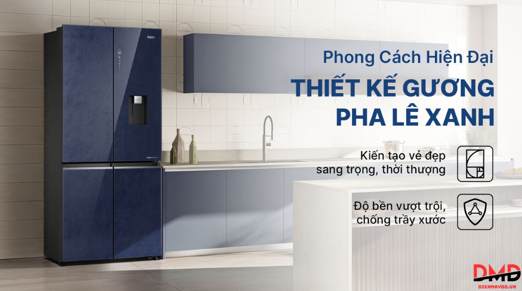 Tủ lạnh Aqua Inverter 522 lít Multi Door AQR-MA600XA(KGL)U1