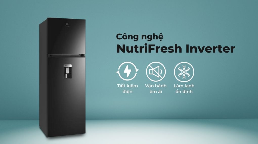 Tủ lạnh Electrolux Inverter 341 lít ETB3740M-H