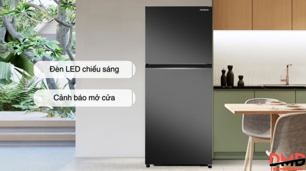 Tủ lạnh Hitachi Inverter 344 lít HRTN6379SUVN