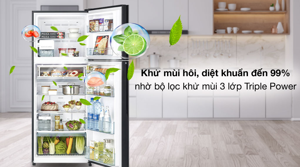Tủ lạnh Hitachi Inverter 390 lít R-FVY510PGV0 GMG