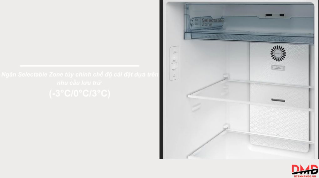 Tủ lạnh Hitachi Inverter 407 lít HRTN6443SAMGWVN