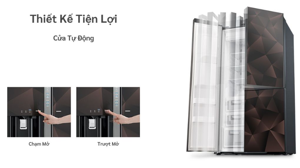 Tủ lạnh Hitachi Inverter 569 lít R-FM800XAGGV9X GBZ