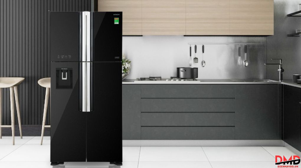 Tủ lạnh Hitachi Inverter Multi Door 540 lít R-FW690PGV7 GBK