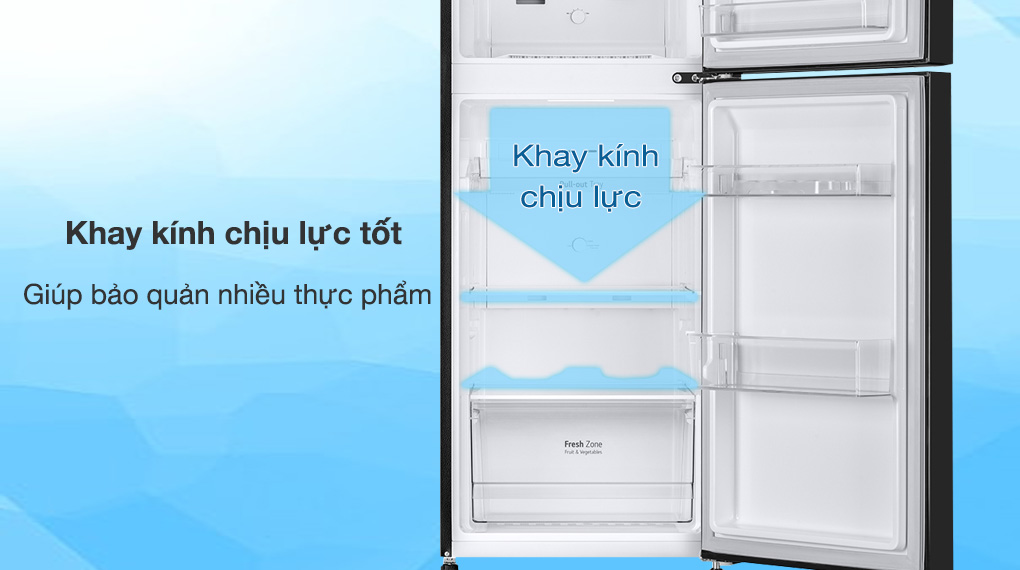 Tủ lạnh LG Inverter 217 lít GV-B212WB