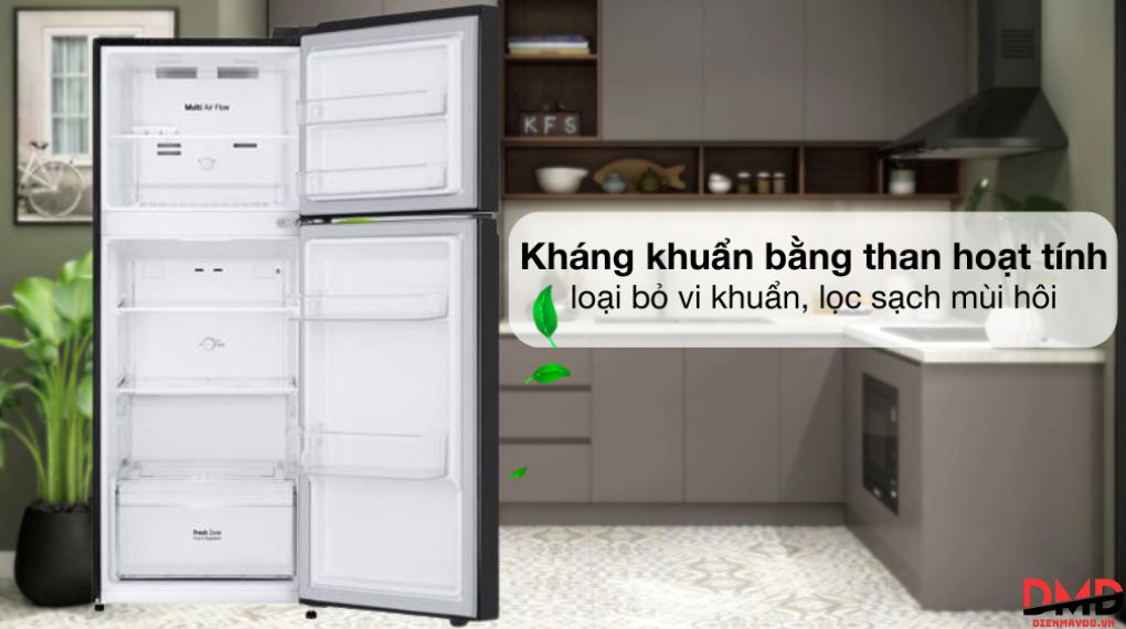 Tủ lạnh LG Inverter 217 lít LTB21BLMI
