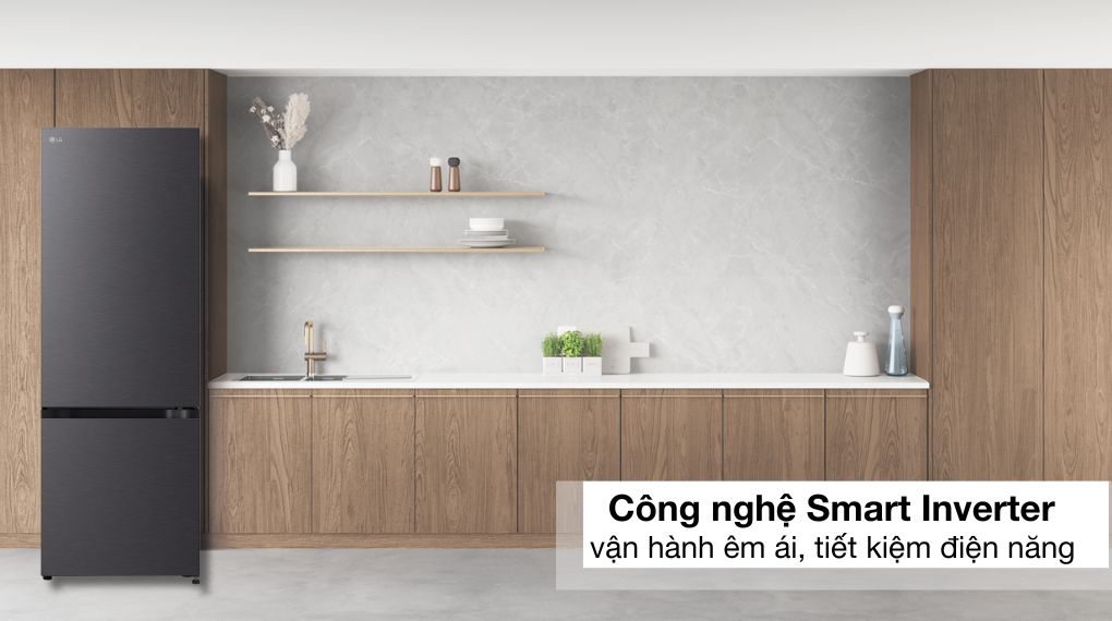 Tủ lạnh LG Inverter 335 lít LBB33BLM