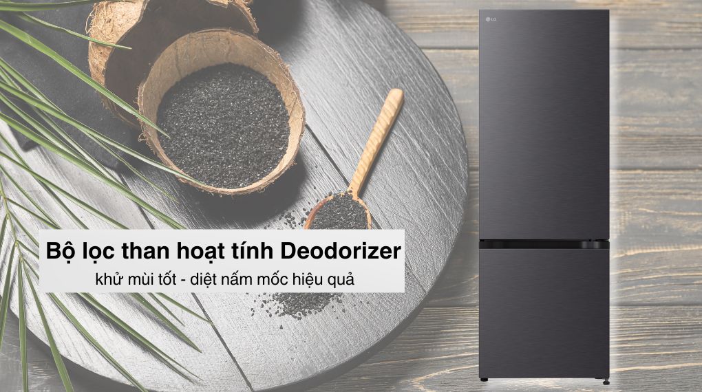 Tủ lạnh LG Inverter 335 lít LBB33BLM