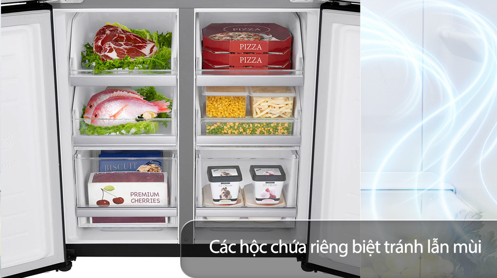 Tủ lạnh LG Inverter 496 lít Multi Door GR-X22MBI