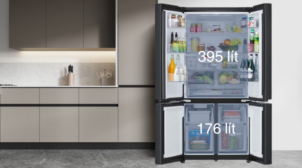 Tủ lạnh LG Inverter 571 lít LFD58BLMA Multi Door