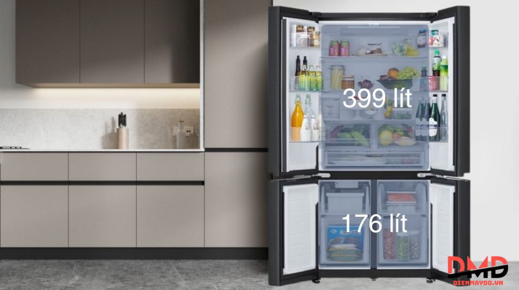 Tủ lạnh LG Inverter 575 lít LFB58BLMA Multi Door