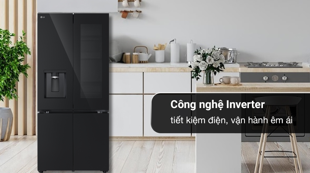 Tủ lạnh LG Inverter 612 lít Multi Door LFD61BLGAI