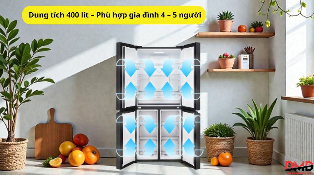 Tủ lạnh LG Inverter Multi Door 400 lít F40BG