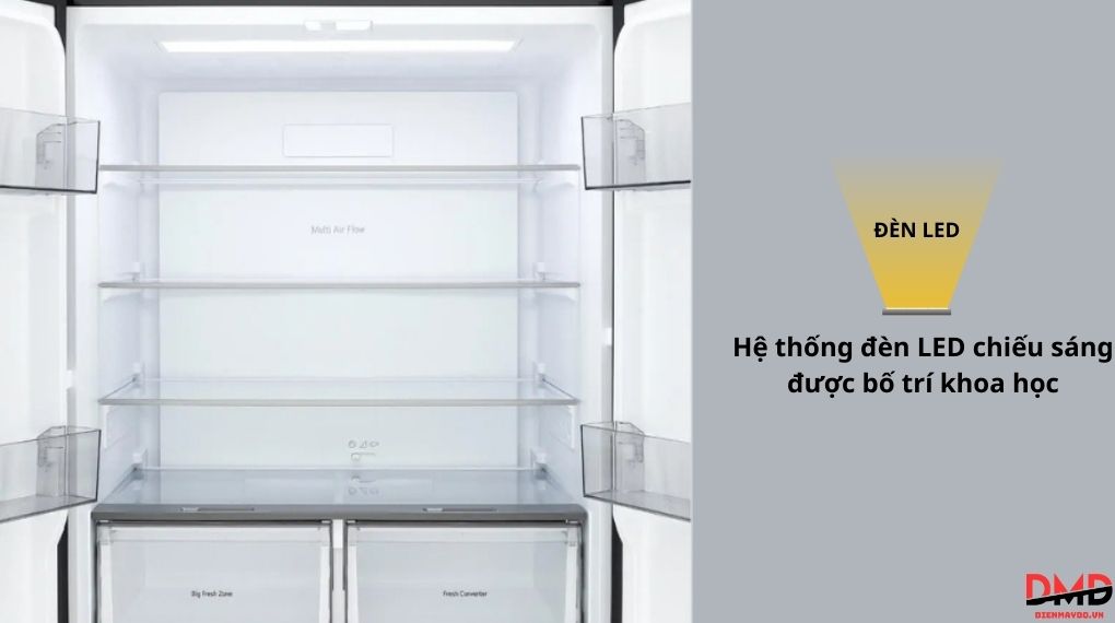 Tủ lạnh LG Inverter Multi Door 502 lít F50BG