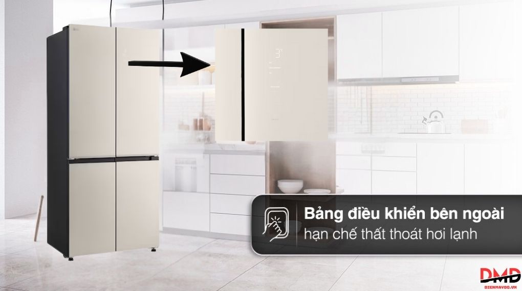 Tủ lạnh LG Inverter Multi Door 510 lít F51EG