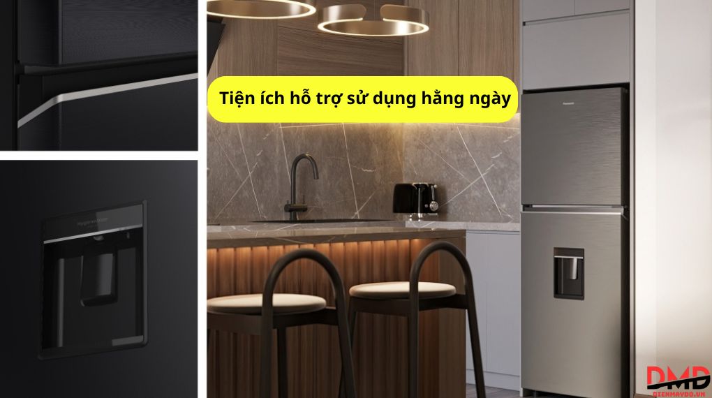 Tủ lạnh Panasonic Inverter 265 lít NR-TV301GVKV