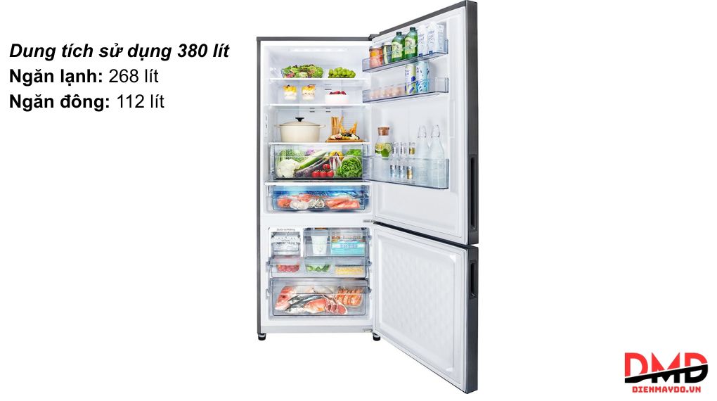 Tủ lạnh Panasonic Inverter 380 lít NR-BX421WGKV