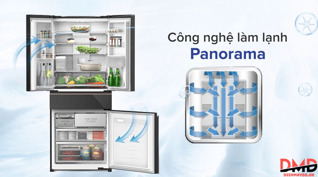 Tủ lạnh Panasonic Inverter 540 lít NR-YW590YHHV