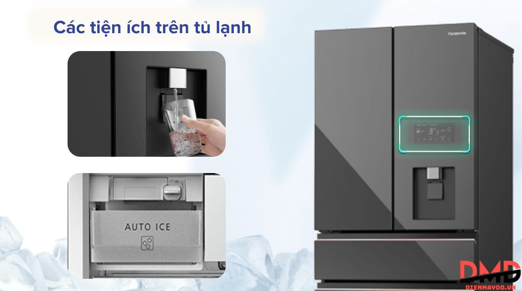 Tủ lạnh Panasonic Inverter 540 lít NR-YW590YHHV