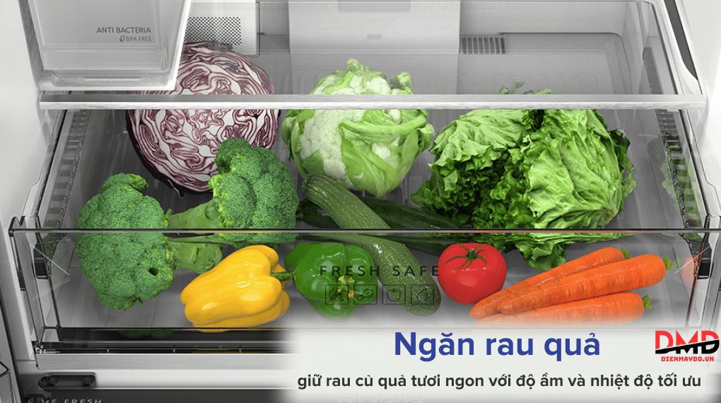 Tủ lạnh Panasonic Inverter Multi Door 545 lít NR-YW590XJKV