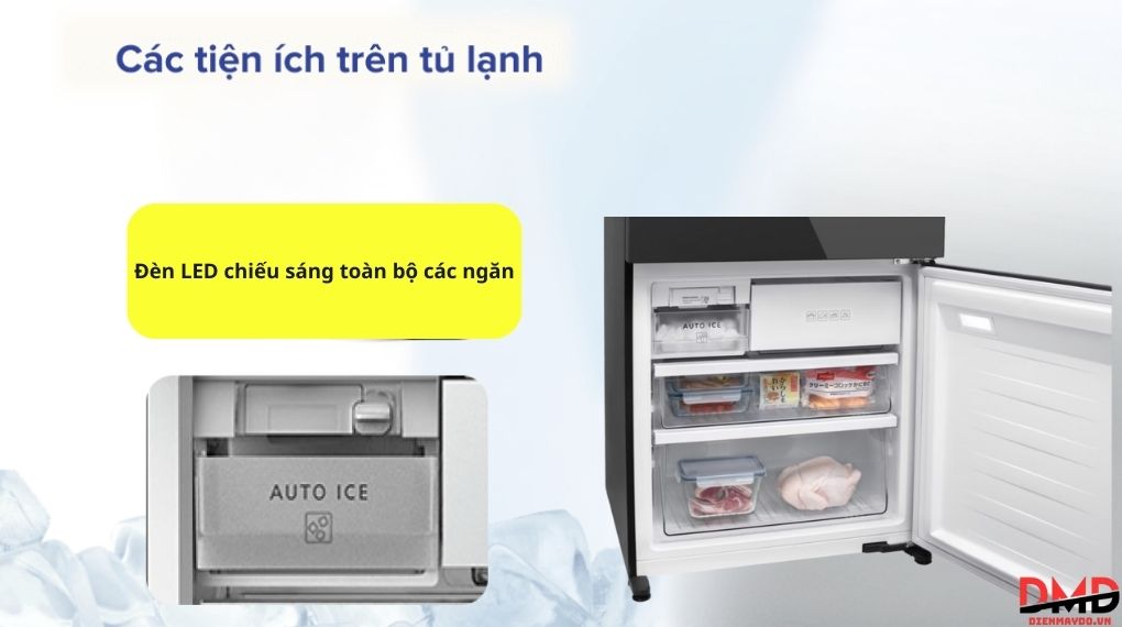 Tủ lạnh Panasonic Inverter Multi Door 545 lít NR-YW590XJKV