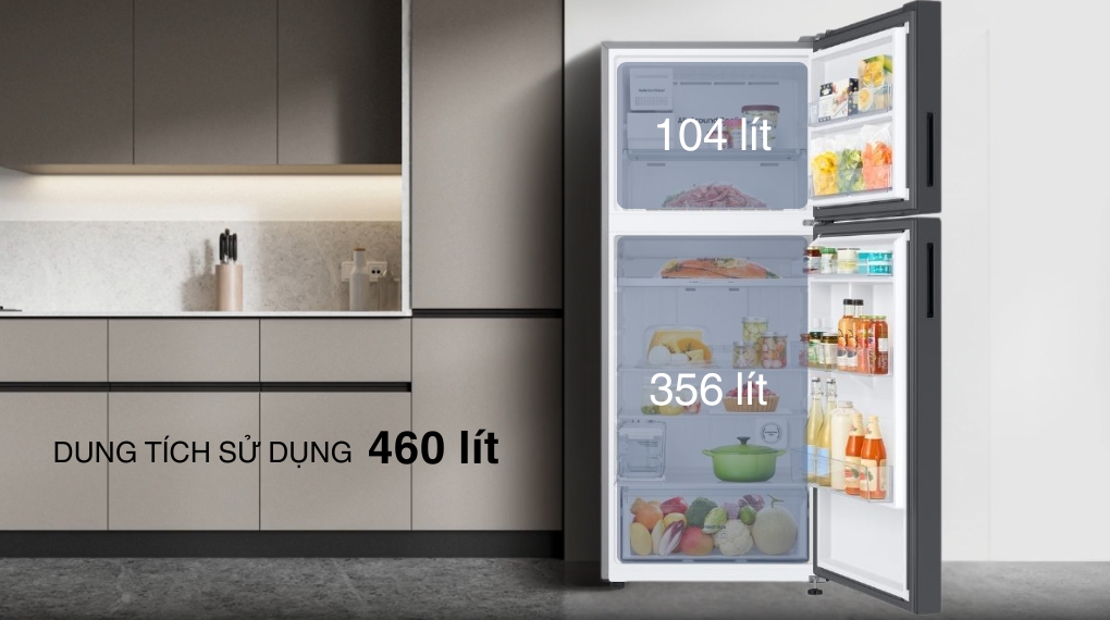 Tủ lạnh Samsung Inverter 385 lít Bespoke RT38CB668422SV
