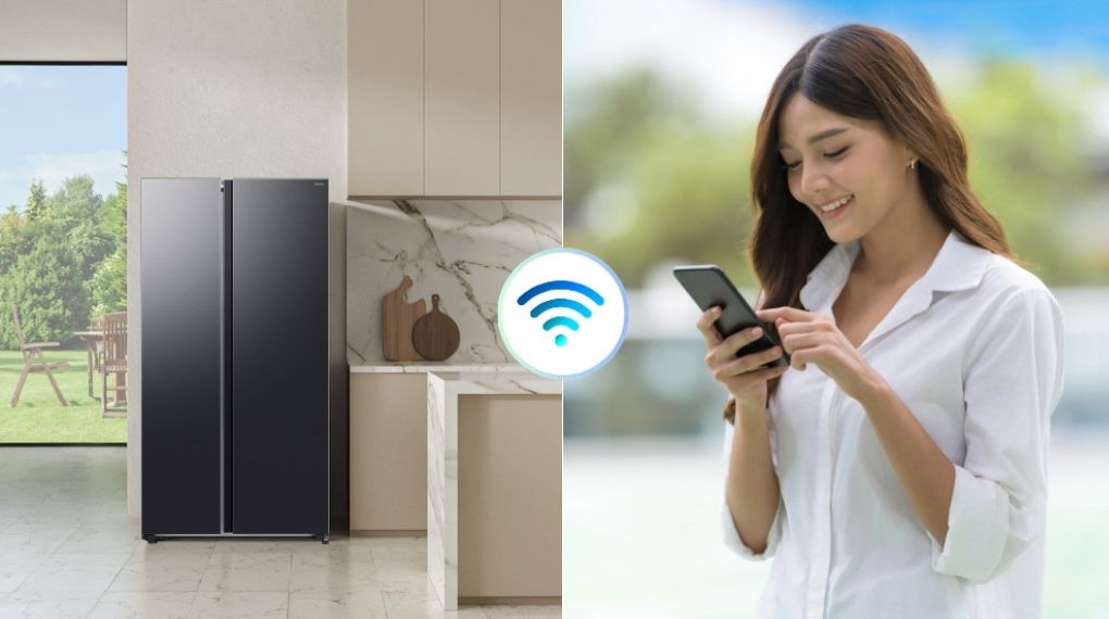 Tủ lạnh Samsung Inverter 655 lít RS70F65Q3FSV