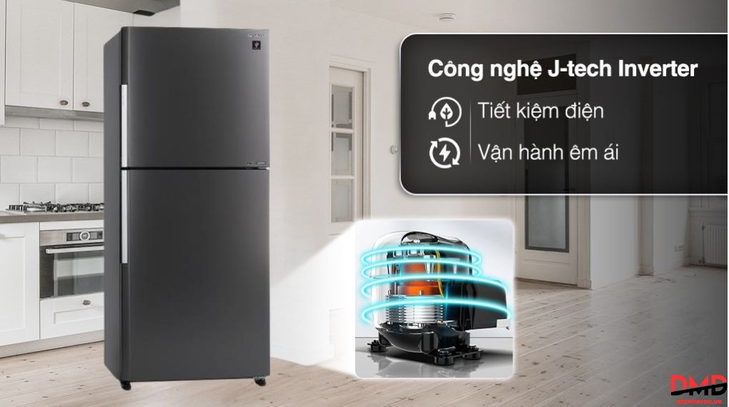 Tủ lạnh Sharp Inverter 430 lít SJ-XP470AE-DS
